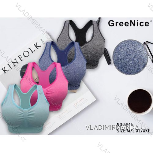 Podprsenka športová dámska nadrozmer (M-2XL) GREENICE GRE256545