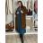 Kabát teplý oversize dlhý rukáv dámsky (M/L/XL ONE SIZE) TALIANSKA MÓDA IMD25260