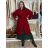 Kabát teplý oversize dlhý rukáv dámsky (M/L/XL ONE SIZE) TALIANSKA MÓDA IMD25260