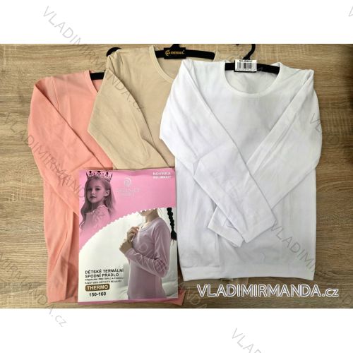 Tričko thermo dlhý rukáv dorast dievčenské (150/160) GREENICE GRE25JMK027