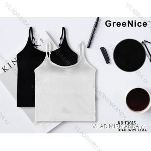 Croptop na ramienka dámsky (S/M - L/XL) GREENICE GRE25T3015