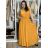 Šaty letné dlhé na ramienka variabilní zavazování dámske (S/M/L/XL ONE SIZE) TALIANSKA MÓDA IMM223000HG/DR limetková S/M