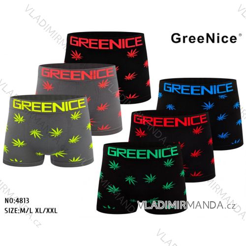 Boxerky pánske nadrozmer (M/L - XL/2XL) GREENICE GRE254813