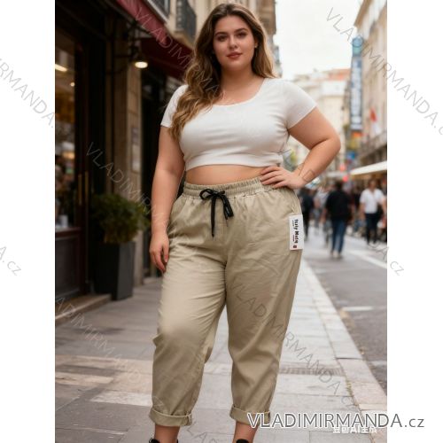 Nohavice strečové 3/4 krátke dámske (S/M/L ONE SIZE) TALIANSKA MÓDA IM425835