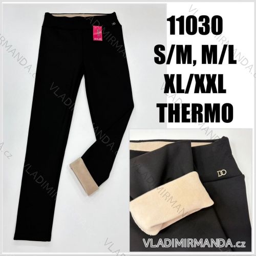 Legíny dlhé thermo dámske nadrozmer (S/M - M/L - XL2XL) MIE2511030