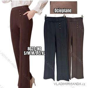 Nohavice dlhé elegantné dámske (S/M - M/L - XL/XL) MIE258031-1ND