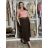 Sukňa manžestrová s páskem dámska (S/M/L ONE SIZE) TALIANSKA MÓDA IMPLU2552123