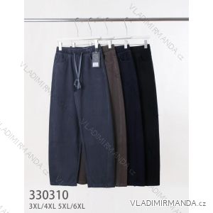 Nohavice dlhé dámske nadrozmer (3XL/4XL - 5XL/6XL) MIE25330310