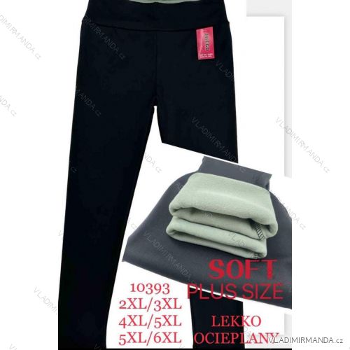 Legíny dlhé zateplené dámske nadrozmer (2XL/3XL - 4XL/5XL - 5XL/6XL) MIE2510393