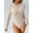Body teplé dlhý rukáv dámske (S/M/L ONE SIZE) IMM24M1046/DUR hnědá S/M/L