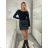 Body teplé dlhý rukáv dámske (S/M/L ONE SIZE) IMM24M1046/DUR hnědá S/M/L