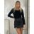 Body teplé dlhý rukáv dámske (S/M/L ONE SIZE) IMM24M1046/DUR hnědá S/M/L