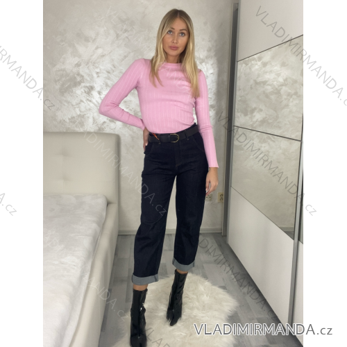 Rifle dlhé s páskem dámske (S-L ) TALIANSKA MÓDA IMPLU25825880015