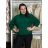 Sveter teplý s rolákem oversize dlhý rukáv dámsky (M/L/XL ONE SIZE) TALIANSKA MODA IMWCT251111
