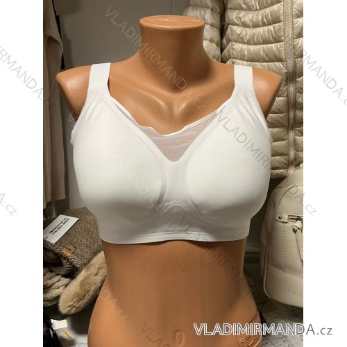 Podprsenka dámska nadrozmer (L/XL-6XL) MAGNOLIA MAG259898/DR 5XL biela