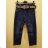 Rifle jeans v páse na gumu detskej dorast chlapčenské (110-140) HL Xiang A391
