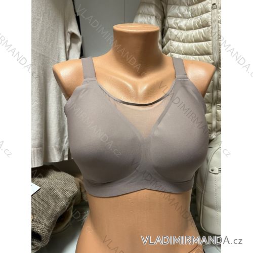 Podprsenka dámska nadrozmer (S-3XL) MAGNOLIA MAG25KJ15/DR L hnedá