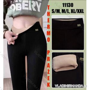 Legíny dlhé zateplené dámske nadrozmer (S/M - M/L - XL/2XL) MIE2511130