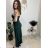 Overal dlhý elegantný carmen na ramienka dámsky (XS/S/M ONE SIZE) TALIANSKA MÓDA IMWHP25956/DUR ružová staroružová XS/S/M