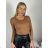 Body teplé dlhý rukáv dámske (S/M/L ONE SIZE) IMM24M1046/DUR hnědá S/M/L