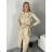 Vesta flaušová bez rukávov dámska (S/M/L ONE SIZE) TALIANSKA MÓDA IMPVN251112/DU S/M/L vínová