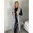 Vesta flaušová bez rukávov dámska (S/M/L ONE SIZE) TALIANSKA MÓDA IMPVN251112/DU S/M/L vínová