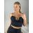 Top na ramienka letné dámsky (S/M ONE SIZE) TALIANSKA MÓDA IMM23M23865