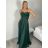 Šaty dlhé spoločenské na ramienka dámske (XS/S/M ONE SIZE) TALIANSKA MÓDA IMM25M40365