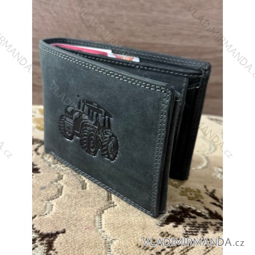 Peňaženka kožená pánska Kutti KUT25884-4/DR ONE SIZE čierna