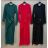 Šaty dlhé elegantný dlhý rukáv dámske (S/M/L ONE SIZE) TALIANSKA MÓDA IMD25345