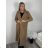 Kabát dlhý rukáv dámske (S/M/L ONE SIZE) TALIANSKA MÓDA IMPVN2525996