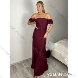 Šaty dlhé spoločenské carmen dámske (S/M ONE SIZE) TALIANSKA MÓDA IMPHD2576077