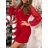 Šaty krátke elegantné dlhý rukáv dámske (S/M/L ONE SIZE) TALIANSKA MÓDA IMD25362