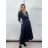 Šaty dlhý rukáv dámske (XS/S/M ONE SIZE) TALIANSKA MÓDA IMM25M12918A