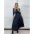 Šaty dlhý rukáv dámske (XS/S/M ONE SIZE) TALIANSKA MÓDA IMM25M12918A