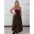 Sukňa dlhá dámska (S/M/L ONE SIZE) TALIANSKA MÓDA IMM25M8019
