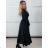 Šaty volnočasové dlhý rukáv dámske (S/M/L ONE SIZE) TALIANSKA MÓDA IMM25M55931