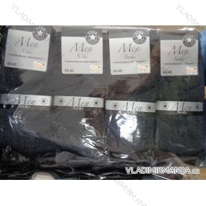 Ponožky slabé klasické pánske čierne (39-46) VIRGIN nemecko H-3307
