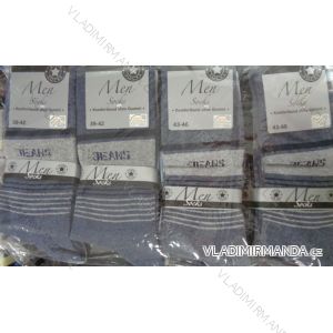 Ponožky slabé klasické pánske prúžok (39-46) VIRGIN nemecko H-3309
