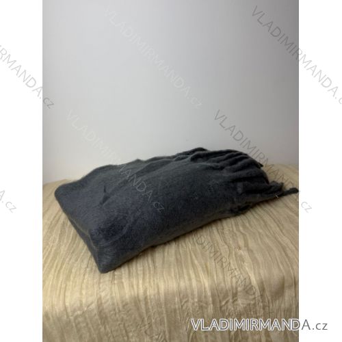 Šál zimný dámsky (ONE SIZE) QBEST EMILIE LIS25RLL-8/DUR ONE SIZE šedá