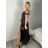 Šaty dlhé spoločenské carmen dámske (S/M/L ONE SIZE) TALIANSKA MÓDA IM3250007