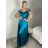 Šaty dlhé spoločenské carmen dámske (S/M/L ONE SIZE) TALIANSKA MÓDA IM3250007