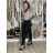 Nohavice elegantné s opaskom dámske (S/M/L ONE SIZE) TALIANSKA MÓDA IMWKK2511775