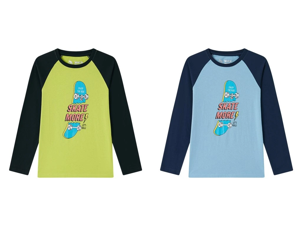 Tričko dlhý rukáv dorast chlapčenské (134-164) WOLF S2533A/KUS