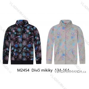 Mikina dlhý rukáv dorast dievčenské (134-164) WOLF M2454/KUS