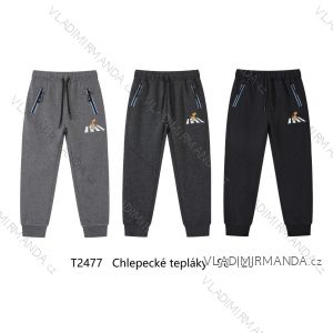 Tepláky dlhé detské chlapčenské (98-128) WOLF T2477/KUS