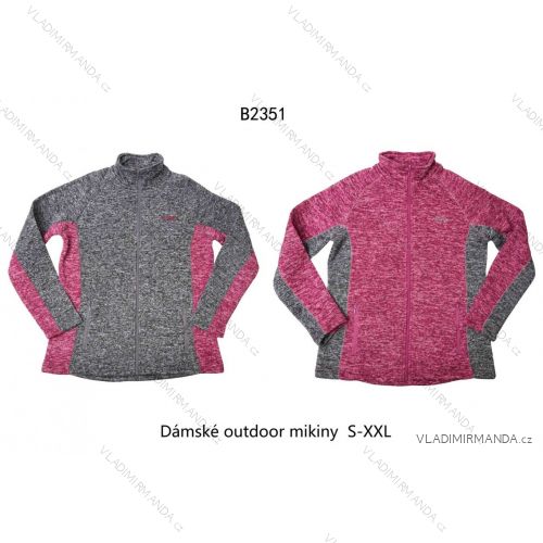 Mikina outdoorová na zips dámska (S-2XL) WOLF B2351/KUS
