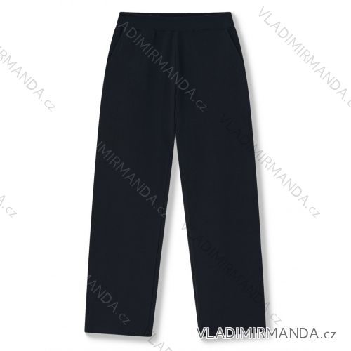 Legíny rovné s vreckami dámske nadrozmer (L-3XL) WOLF T2574/KUS