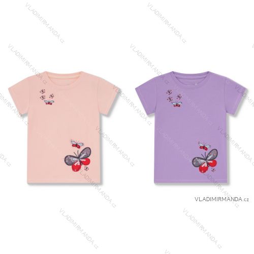 Tričko krátky rukáv detské dievčenské (98-128) WOLF S2510B/KUS