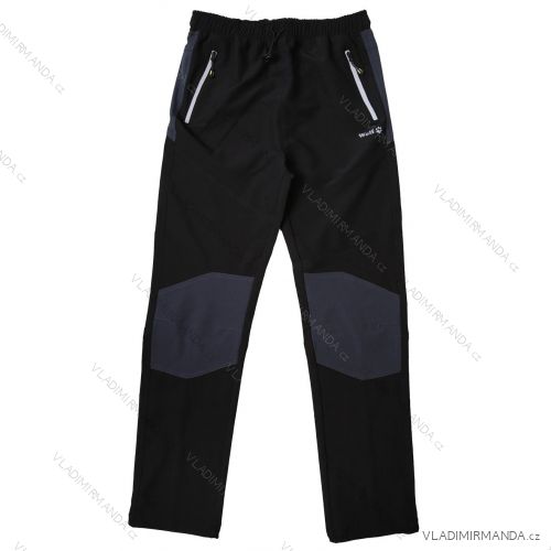 Nohavice softshellové slabé dorast chlapčenské (134-164) WOLF B2487/KUS